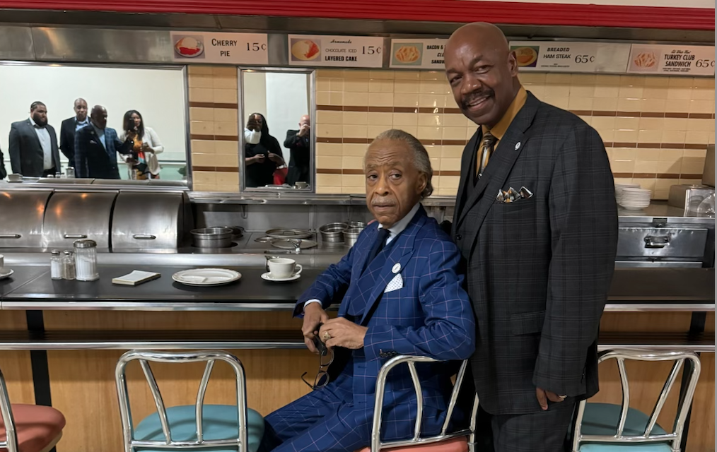 Rev. Al Sharpton Visits International Civil Rights Museum