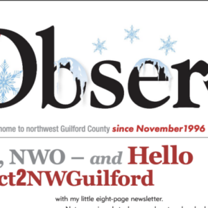 Northwest Observer Newspaper Shuts Its Doors