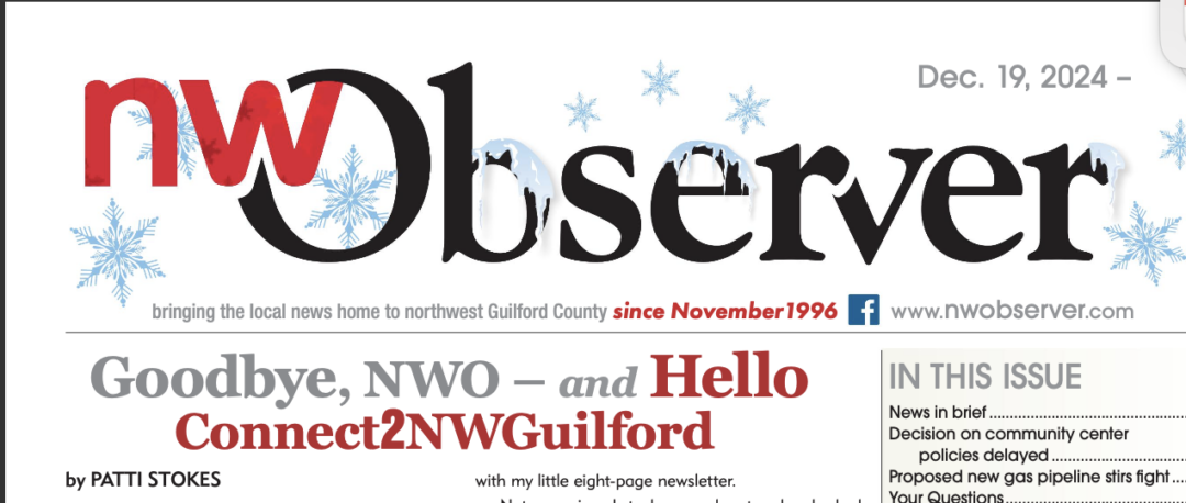 Northwest Observer Newspaper Shuts Its Doors